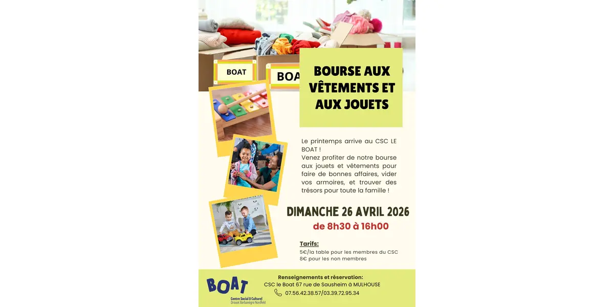 Bourse aux vetements et aux jouets