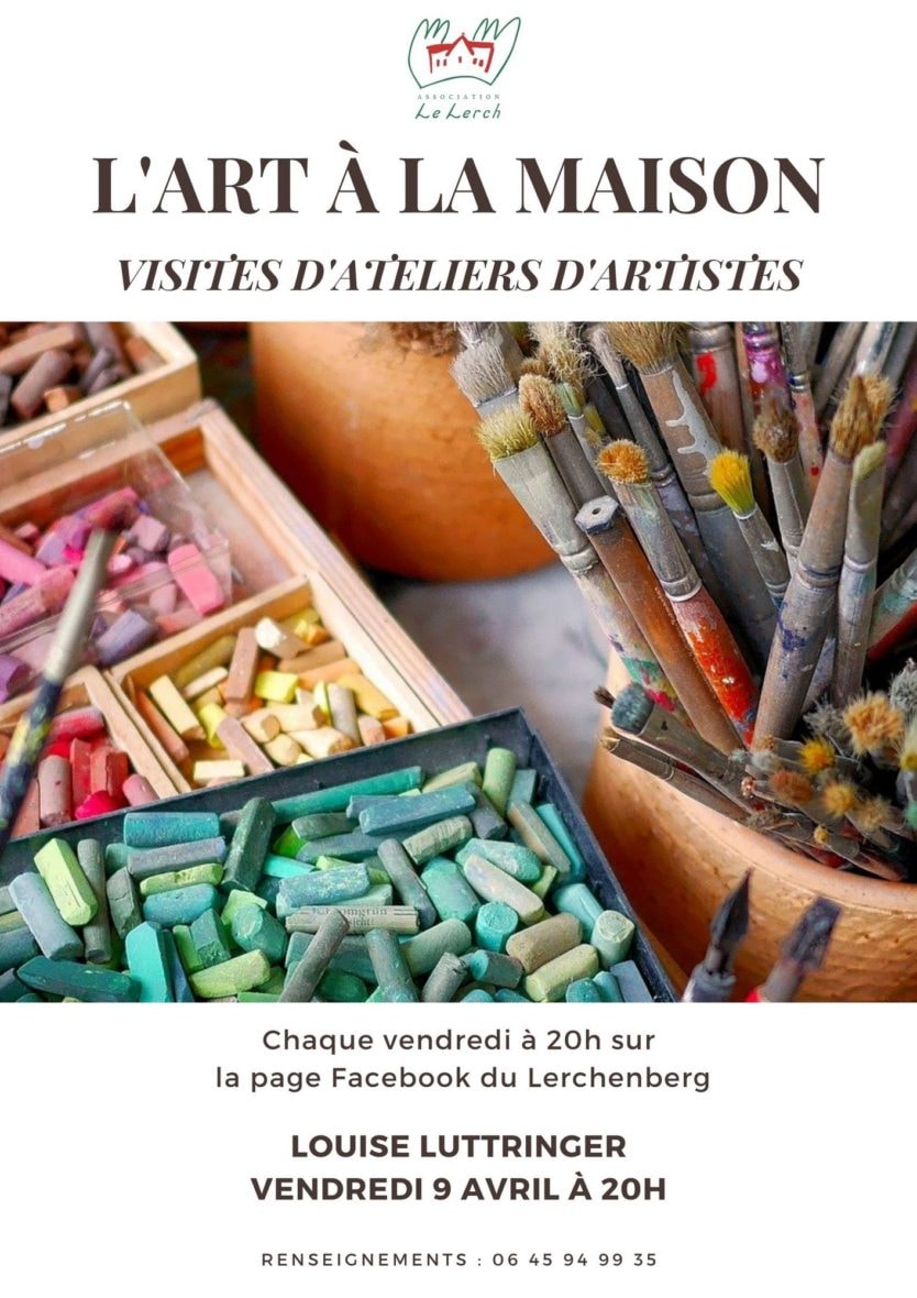 L'art à la maison - L'atelier de Louise Luttringer