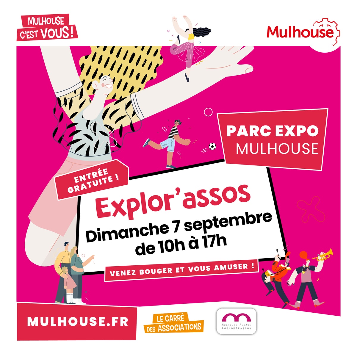 Explor’assos revient au parc Expo