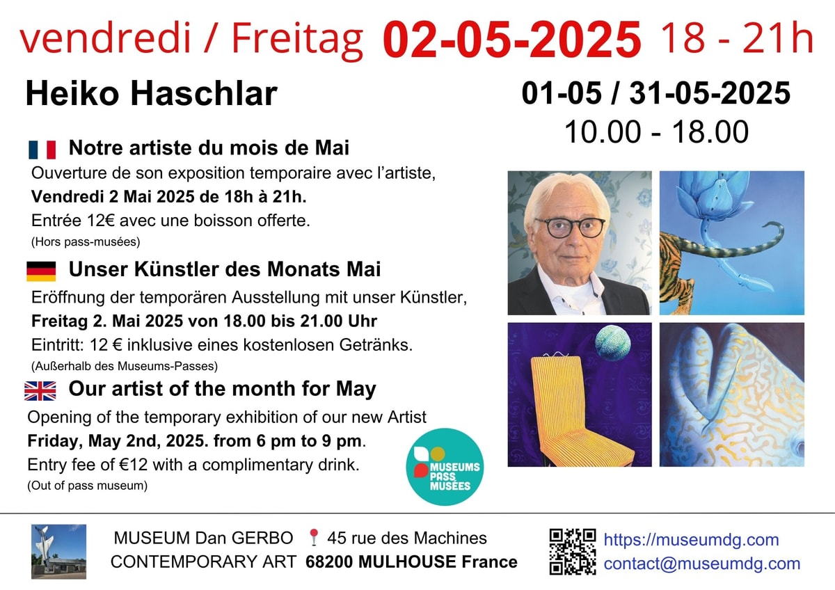 Exposition et inauguration de l'artiste Heiko Haschlar