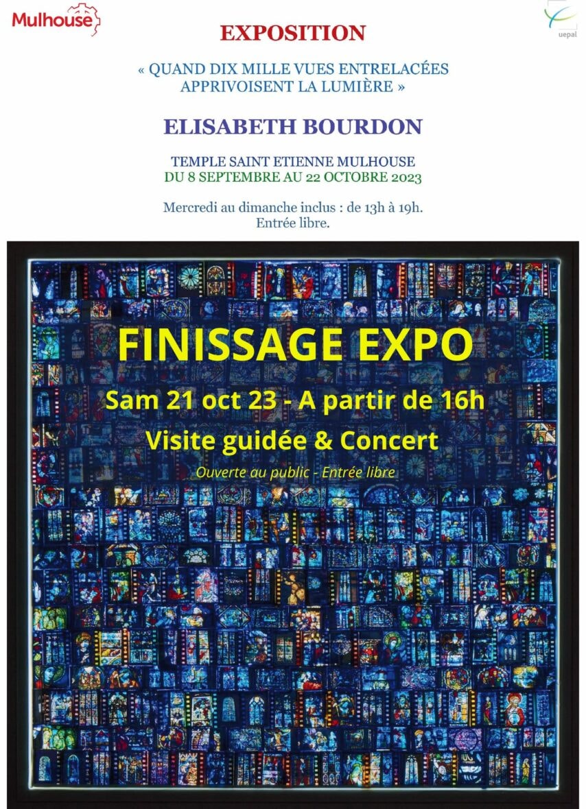 Finissage expo Elisabeth Bourdon : Visite guidée &amp; Concert de musiques improvisées