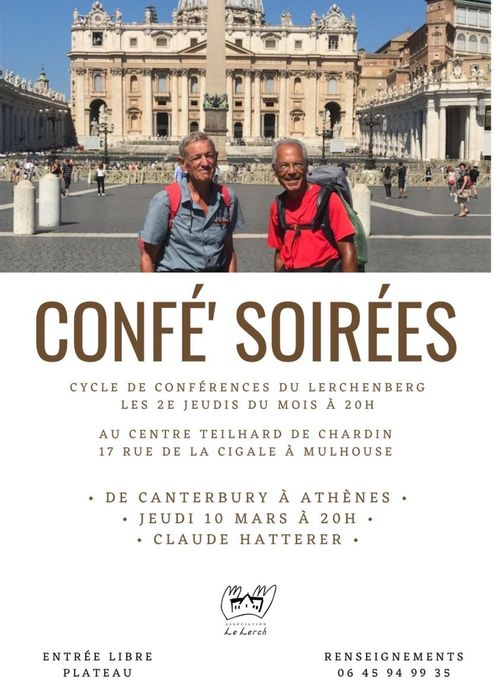 Confé' Soirées - De Canterbury à Athènes