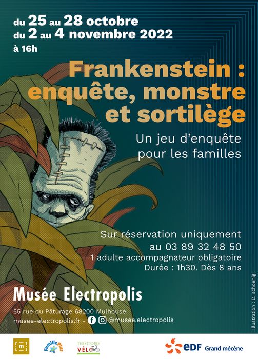 Frankenstein : enquête, monstre et sortilège