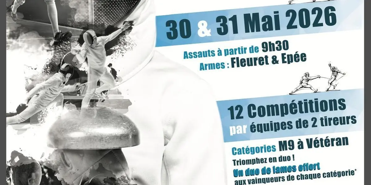 Tournoi international d'escrime à Mulhouse : les Duos de Lames
