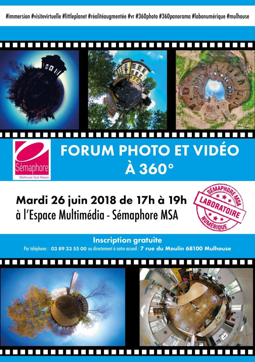 Forum photo et vidéo à 360°