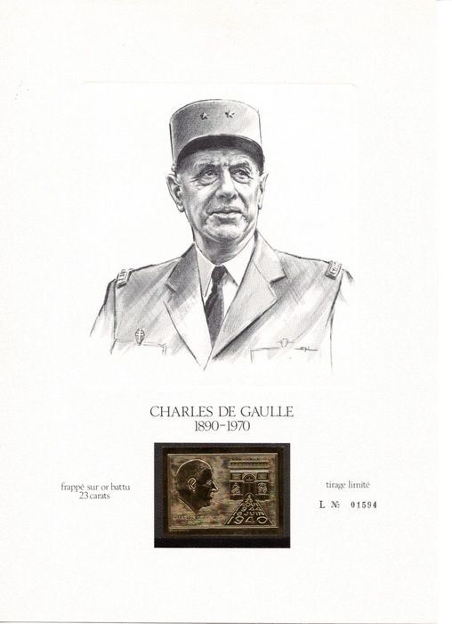 "2020, Triple Anniversaire lié au Général de Gaulle"