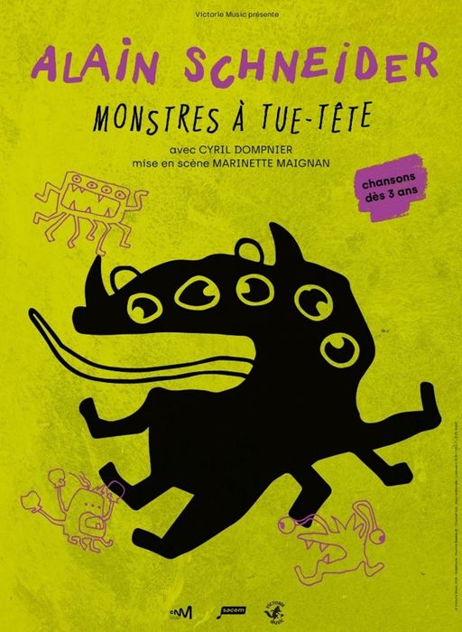 MONSTRES A TUE TETE