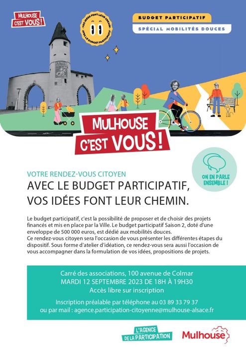 RDV Citoyen "avec le budget participatif, vos idées font leur chemin"