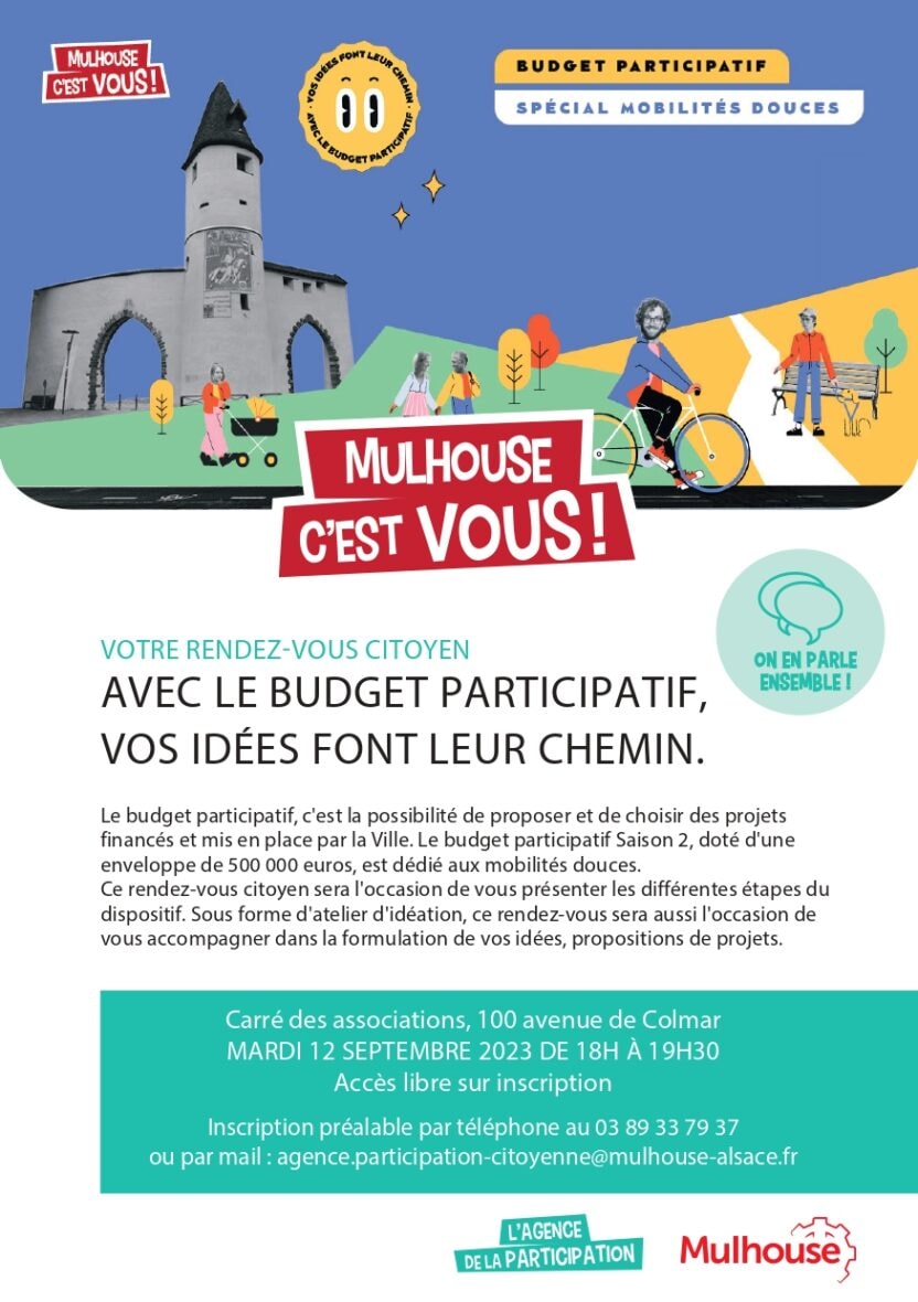 RDV Citoyen "avec le budget participatif, vos idées font leur chemin"