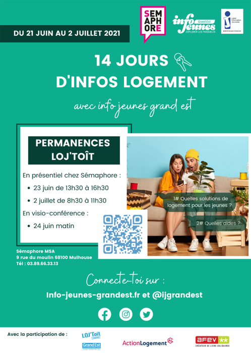 14 jours du logement - Permanence Loj'Toît