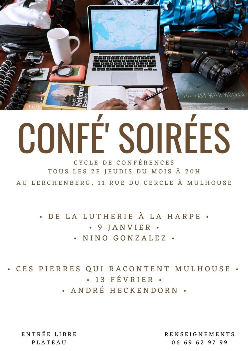 Confé' Soirées - Ces pierres qui racontent Mulhouse