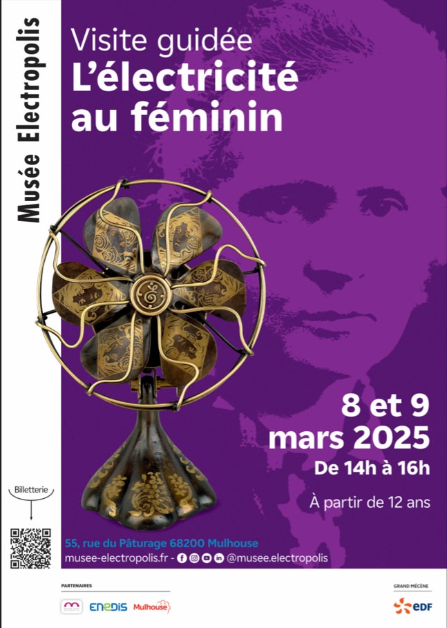 Visitez guidée : L'électricité au féminin