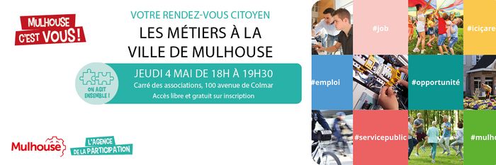 RDV Citoyen : tour d'horizon des métiers à la Ville de Mulhouse