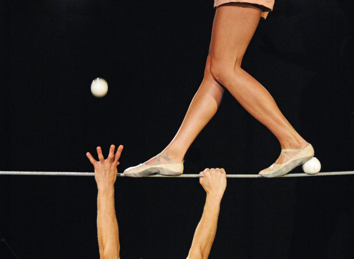 Des pieds et des mains