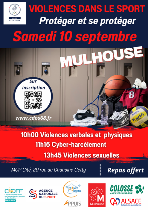 Colloque "violences dans le sport, protéger et se protéger"