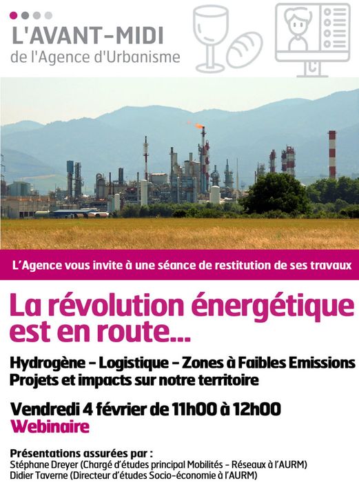 Webinaire : L'Avant-Midi de l'Agence d'Urbanisme