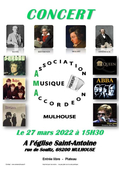 Concert d'accordéons à Bourtzwiller