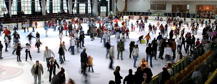 Animation famille à la patinoire