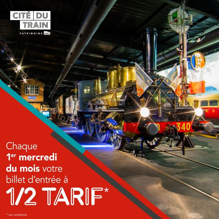 Mercredi 5 juin : votre billet d'entrée à demi-tarif