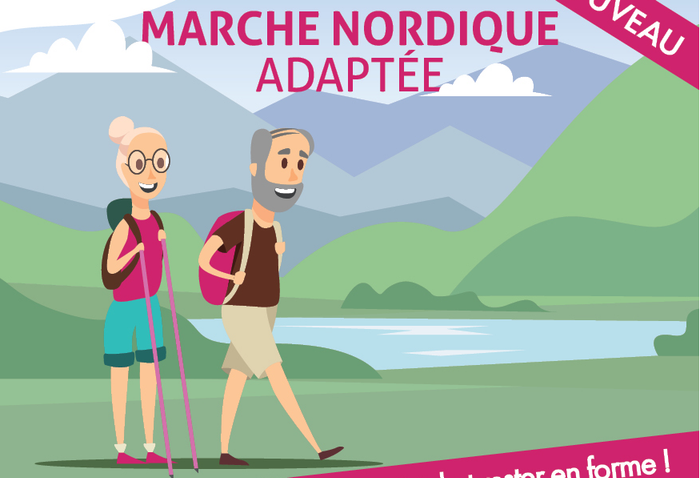 Ma marche nordique adaptée !