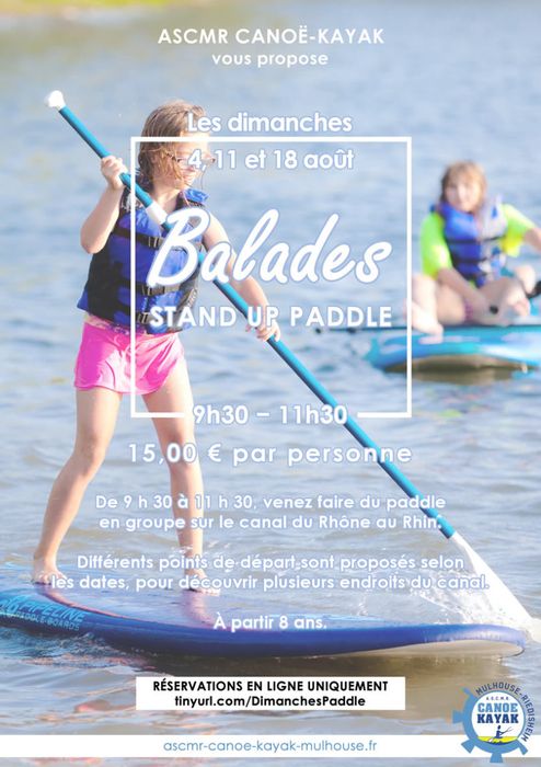 Balades en paddle