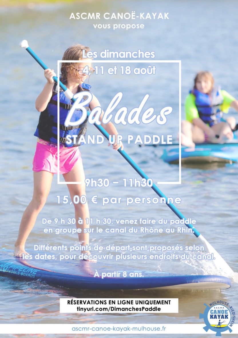 Balades en paddle