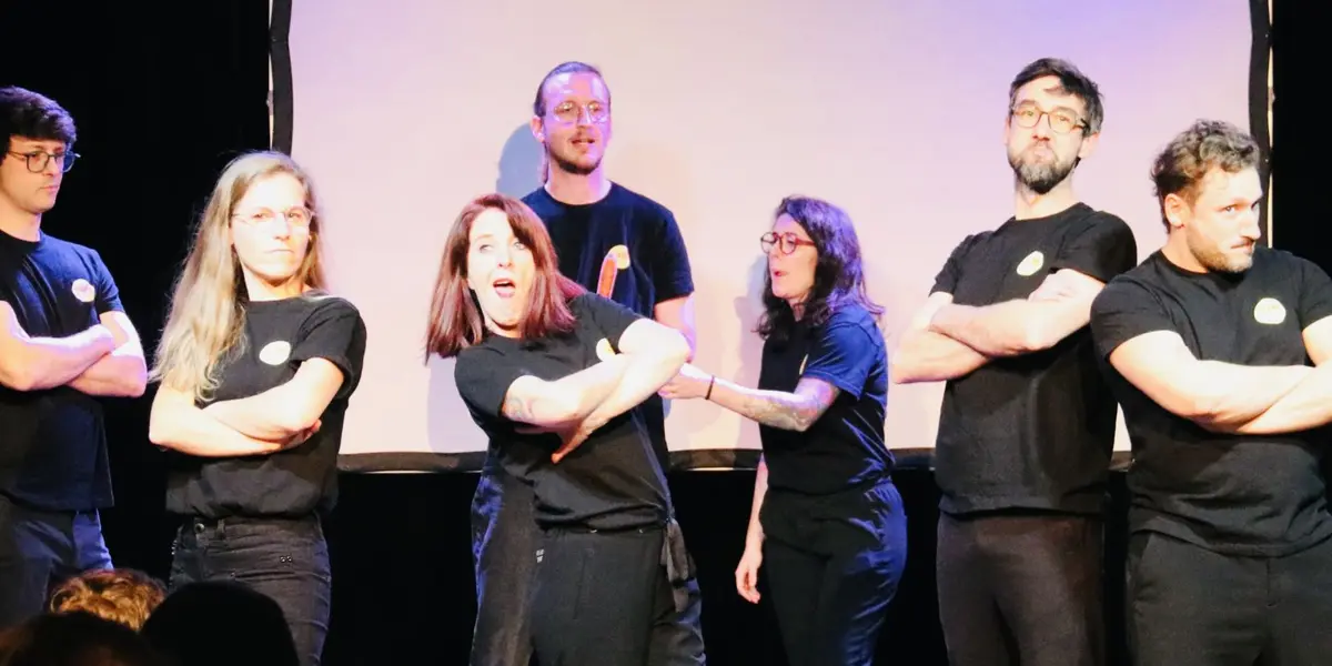 Spectacle d'impro de l'école Tadam