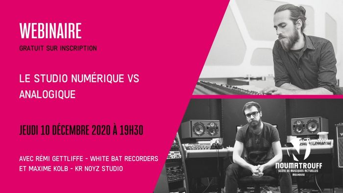 Webinaire | Le studio numérique VS analogique