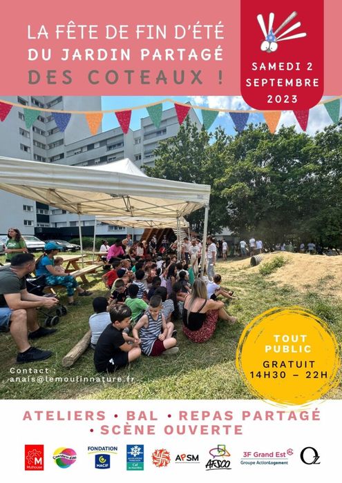 Fête de fin d'été du Jardin partagé