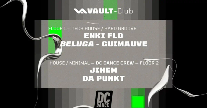 VAULT-Club — Tech House - Hard Groove / Floor 2 with Dc Dance Crew