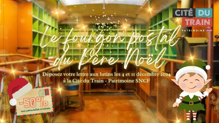 Le fourgon postal du Père Noël