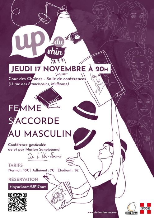 FEMME S'ACCORDE AU MASCULIN