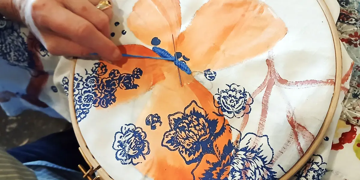 Atelier impression, dessin, peinture, broderie