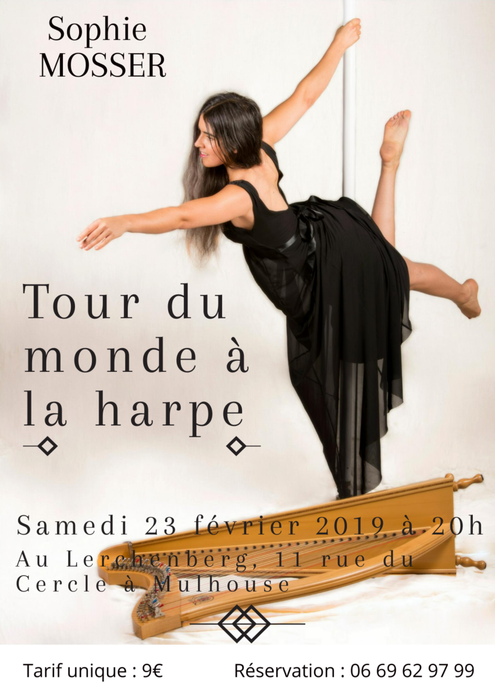 Tour du monde à la harpe