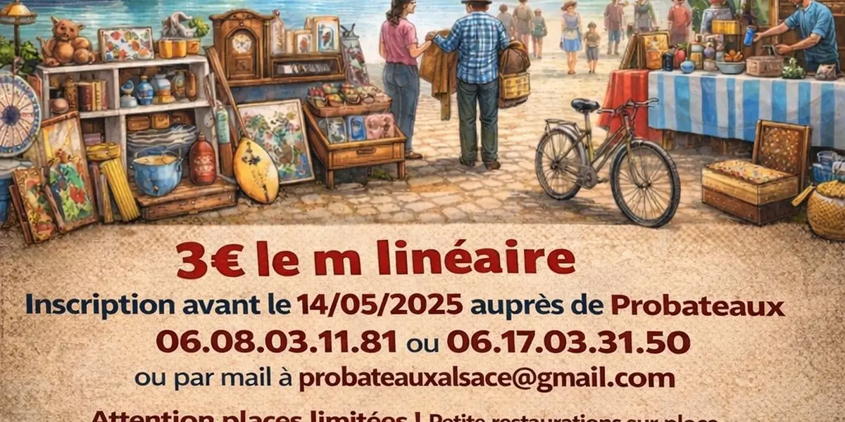 1 er marché au puces 