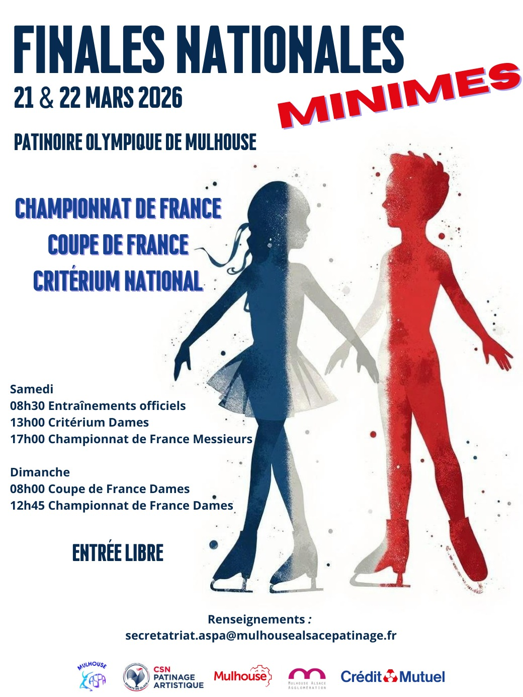 Finales Nationales Minimes en patinage artistique