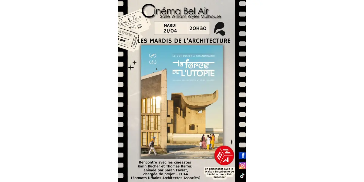 Kraft der Utopie - Le Corbusier à Chandigarh - LES MARDIS DE L'ARCHITECTURE