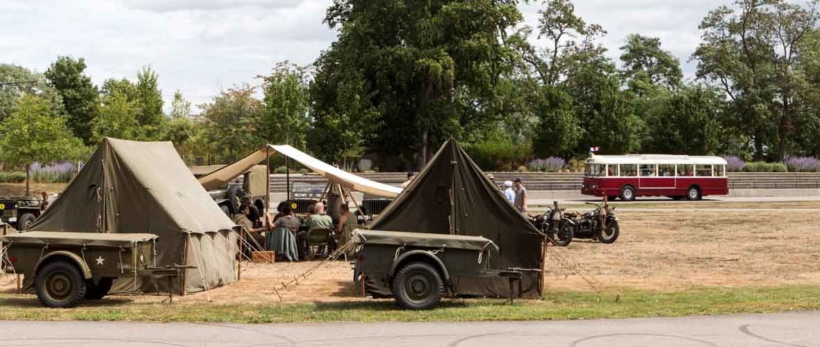 Véhicules en uniforme à la Cité de l'auto