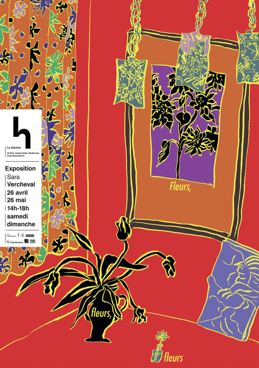 Exposition de Sara Vercheval "Fleurs, fleurs, fleurs"