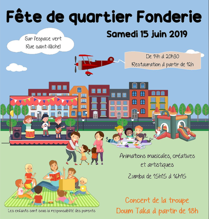 Fête de quartier Fonderie
