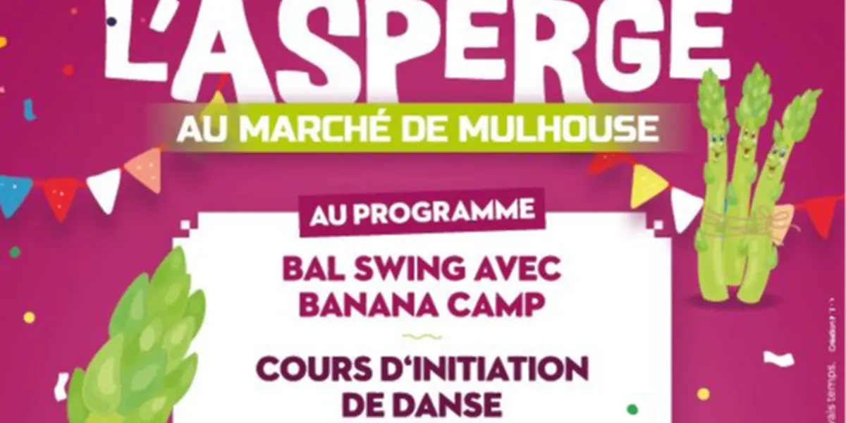 La Fête de l'asperge au Marché de Mulhouse
