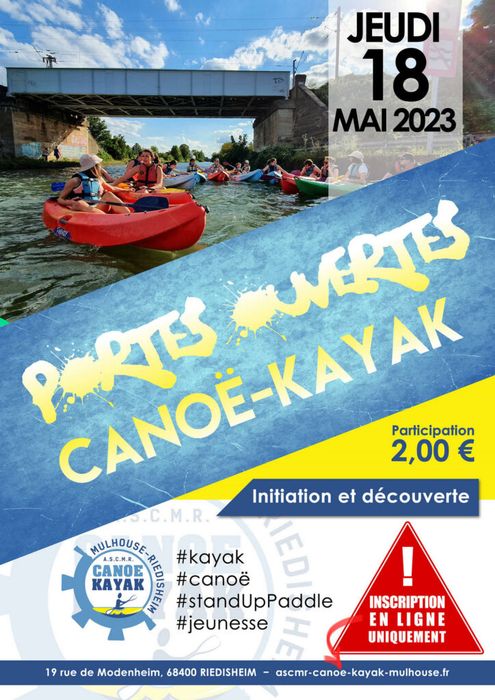 Portes ouvertes - Découverte canoë-kayak