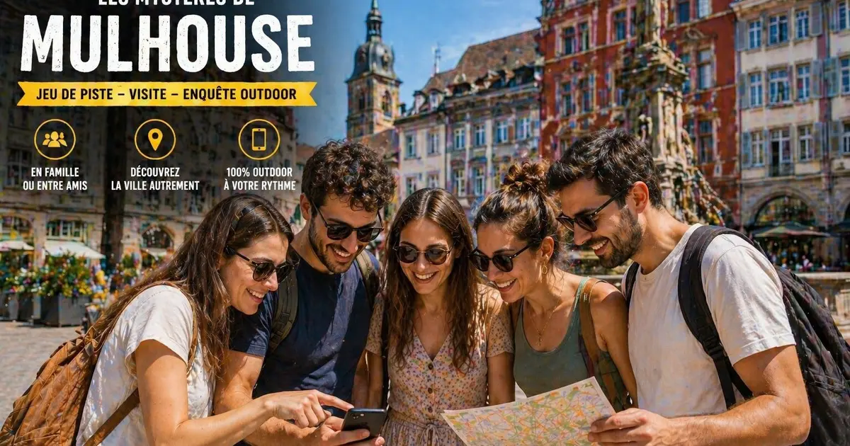 Week-end Jeu de piste découverte Les mystères de Mulhouse
