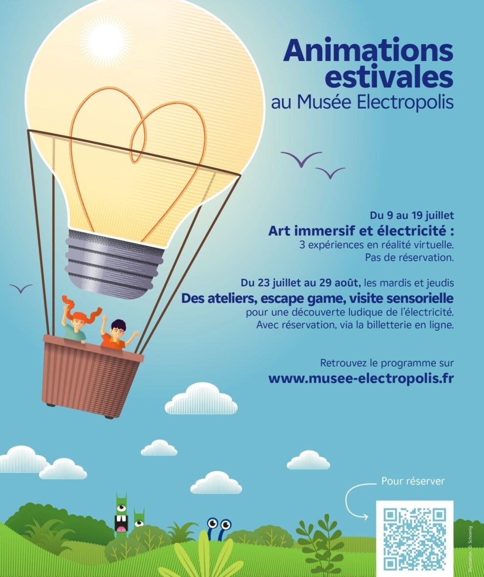 Animations estivales au Musée Electropolis
