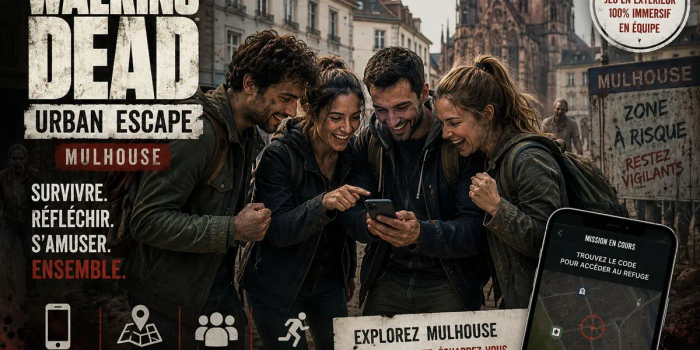Vacances Escape game officiel The Walking Dead Urban Escape