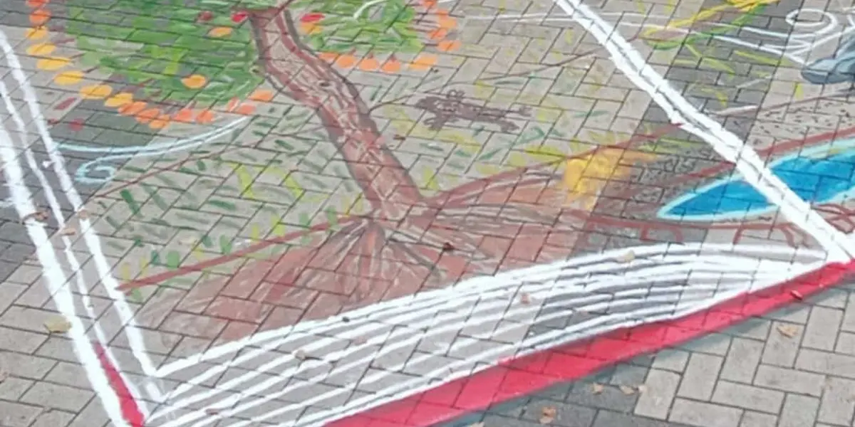 Fresque participative à la Médiathèque La Filature