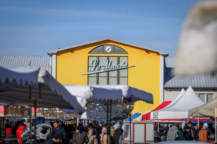 Pâques au marché
