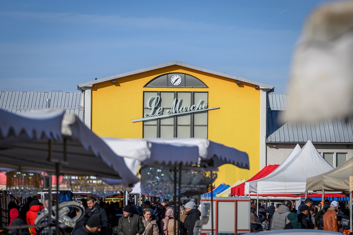 Pâques au marché