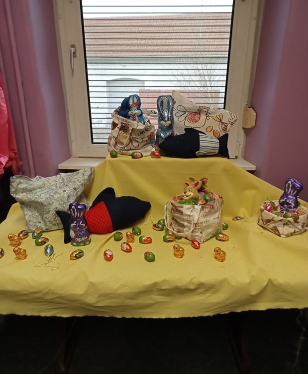 Vente artisanale pour Pâques