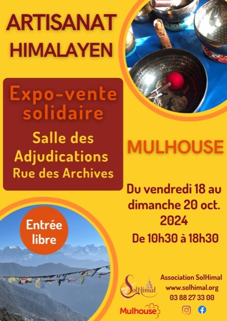 Exposition-vente solidaire d’artisanat himalayen